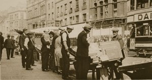 An open-air bookmarket, Shoreditch by English Photographer